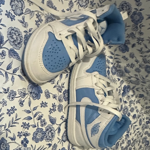 Jordan Kids Sneakers - Light Blue and White - Picture 1 of 12